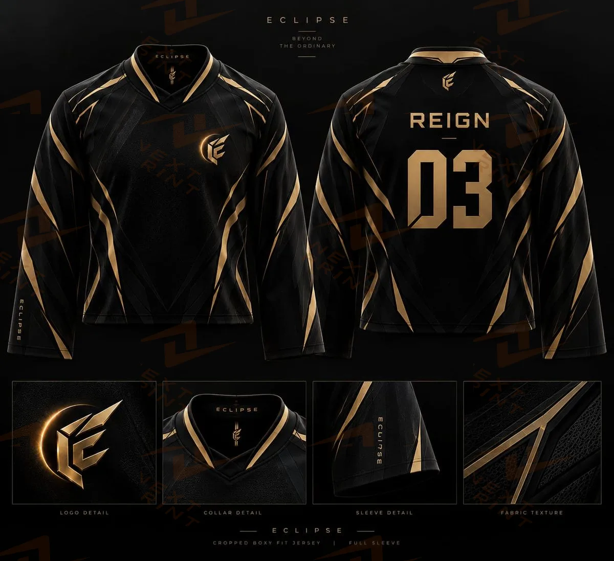 ECLIPSE REIGN Full Sleeve Jersey